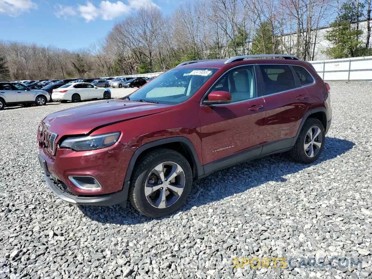 1 Photograph of a damaged car 1C4PJMDX9KD380560 JEEP GRAND CHER 2019