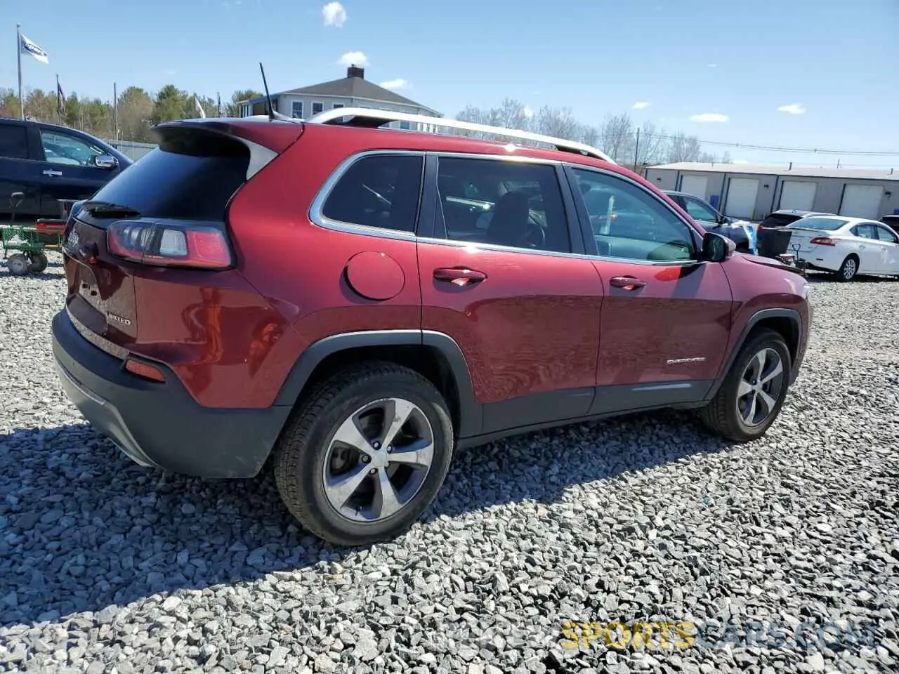 3 Photograph of a damaged car 1C4PJMDX9KD380560 JEEP GRAND CHER 2019