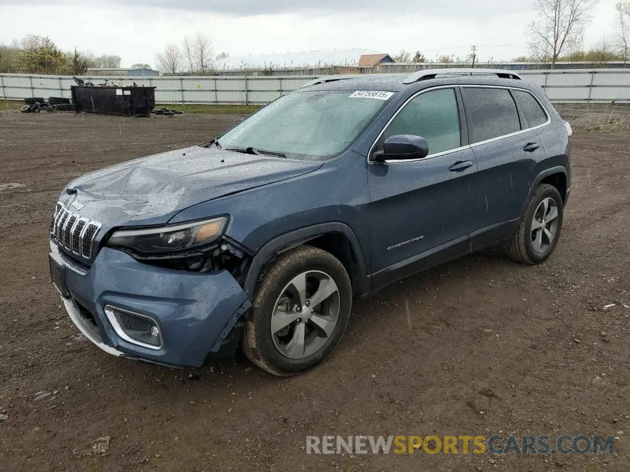 1 Photograph of a damaged car 1C4PJMDXXKD445898 JEEP GRAND CHER 2019