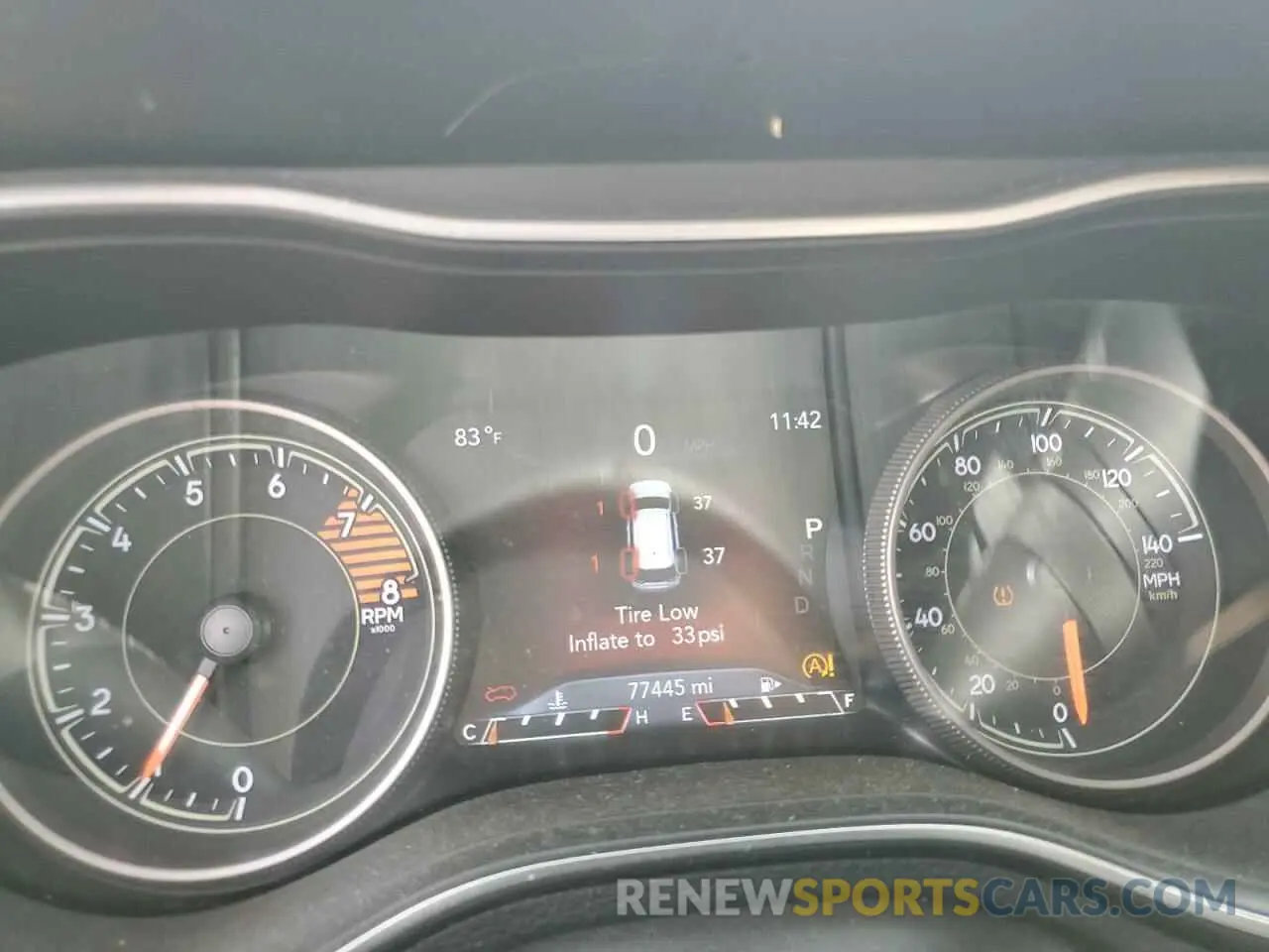 9 Photograph of a damaged car 1C4PJMDXXKD446131 JEEP GRAND CHER 2019