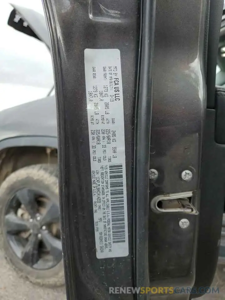 15 Photograph of a damaged car 1C4PJMLB0KD414259 JEEP GRAND CHER 2019