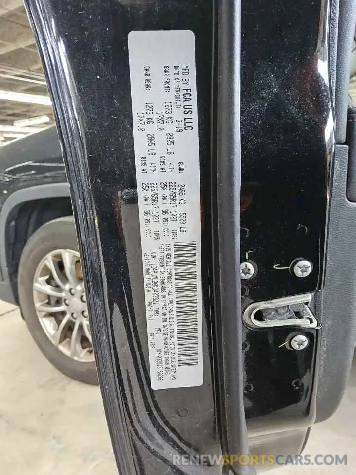 13 Photograph of a damaged car 1C4PJMLB0KD423821 JEEP GRAND CHER 2019