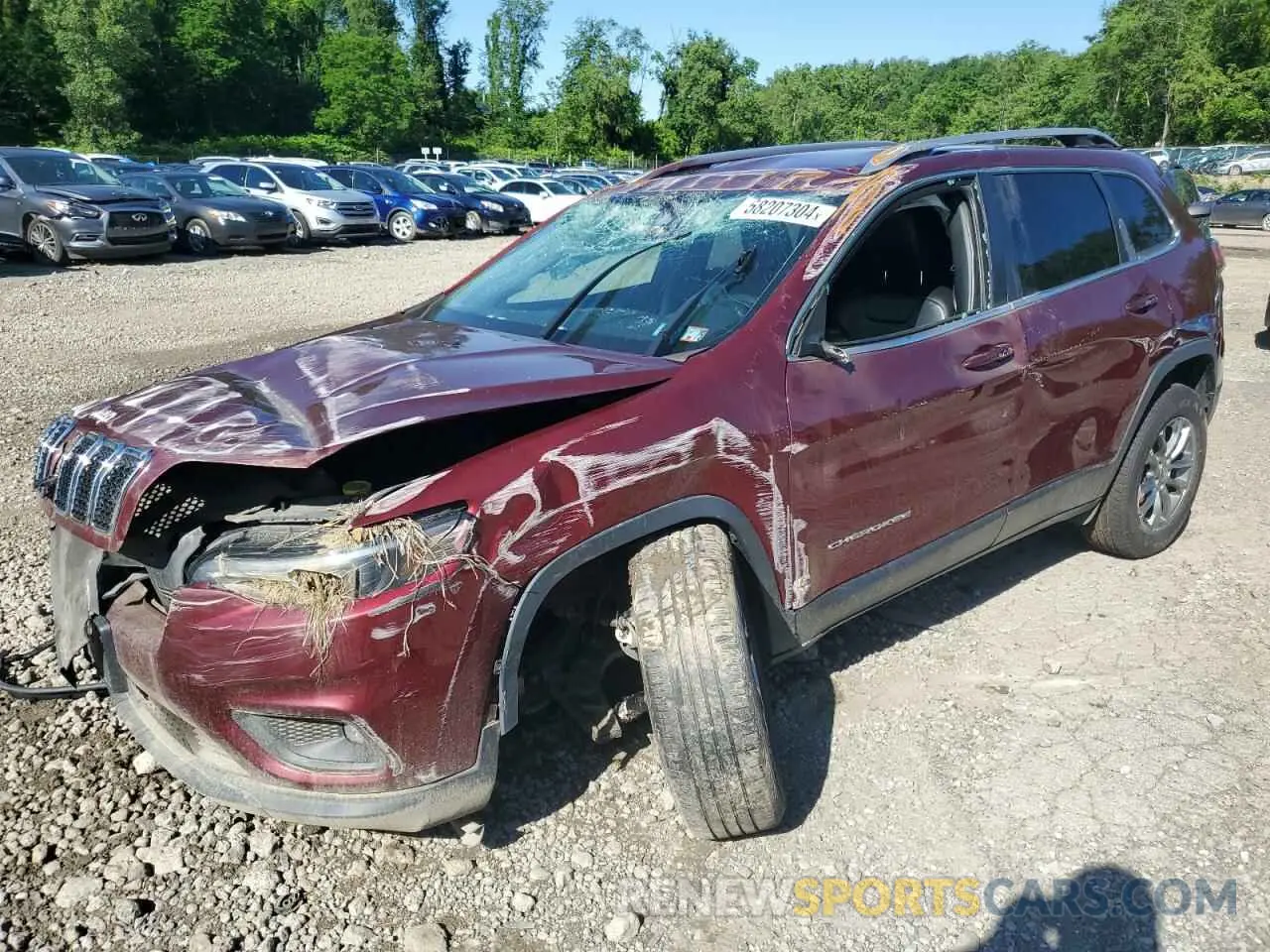 1 Photograph of a damaged car 1C4PJMLB2KD128025 JEEP GRAND CHER 2019