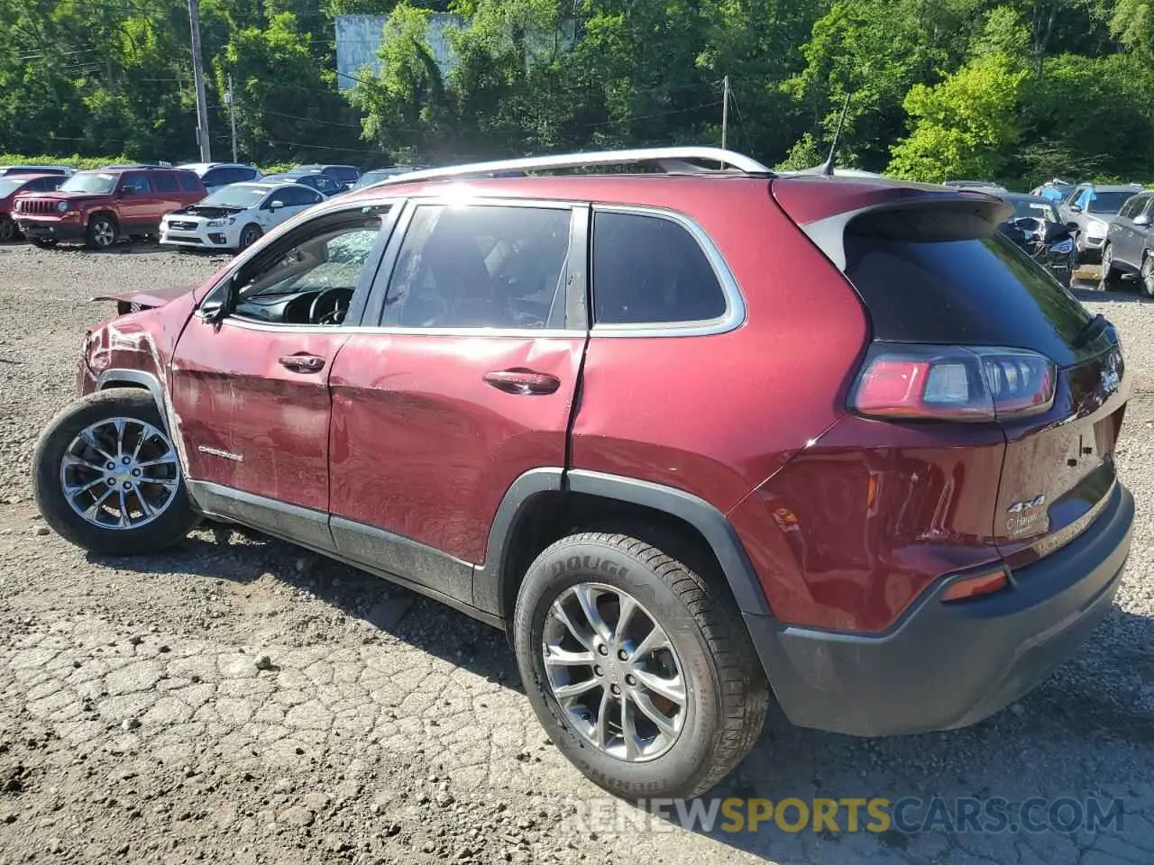 2 Photograph of a damaged car 1C4PJMLB2KD128025 JEEP GRAND CHER 2019
