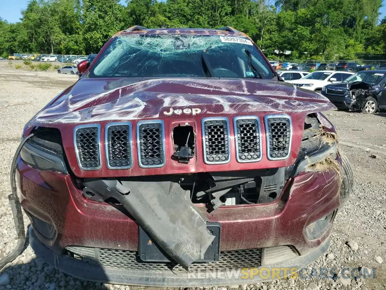 5 Photograph of a damaged car 1C4PJMLB2KD128025 JEEP GRAND CHER 2019