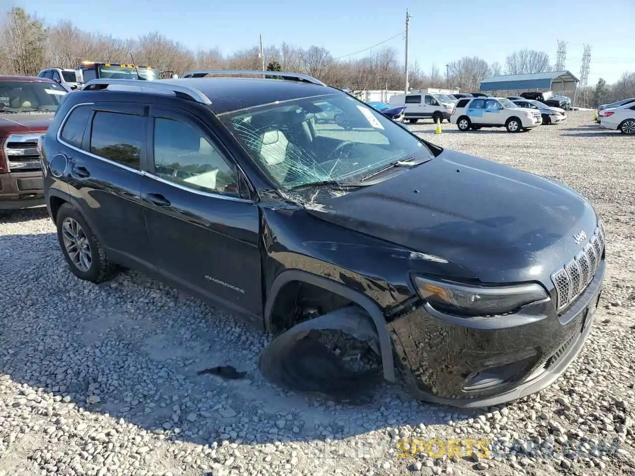 4 Photograph of a damaged car 1C4PJMLB7KD288062 JEEP GRAND CHER 2019