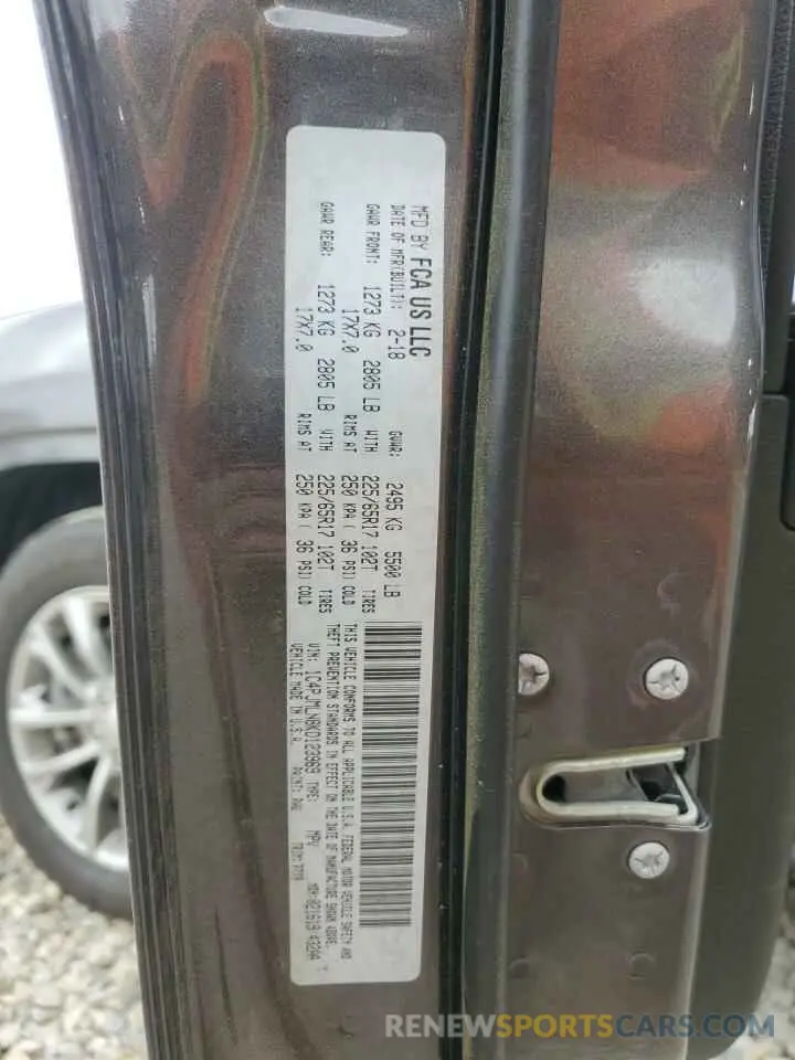 14 Photograph of a damaged car 1C4PJMLN8KD123969 JEEP GRAND CHER 2019