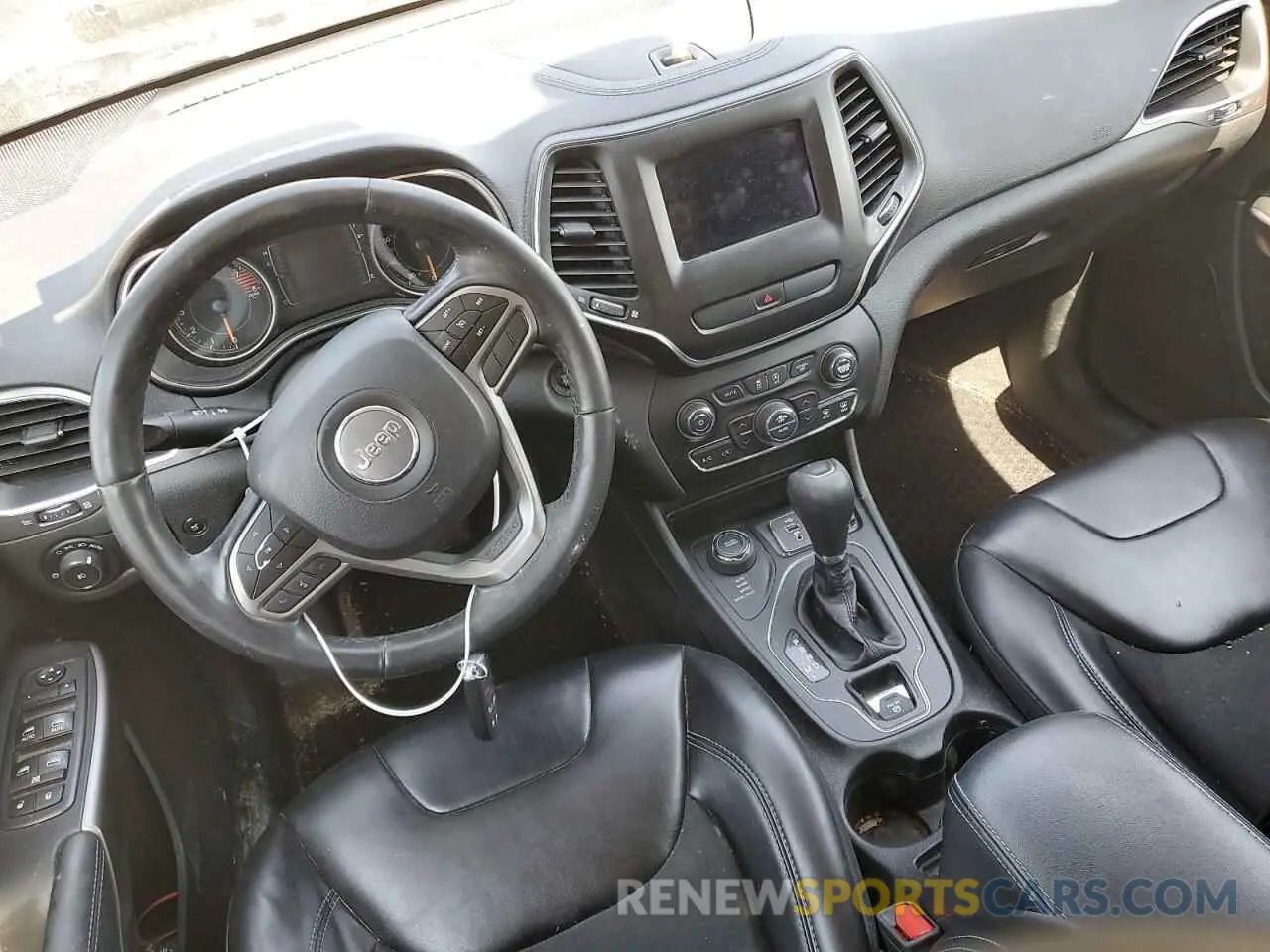 8 Photograph of a damaged car 1C4PJMLX0KD270627 JEEP GRAND CHER 2019