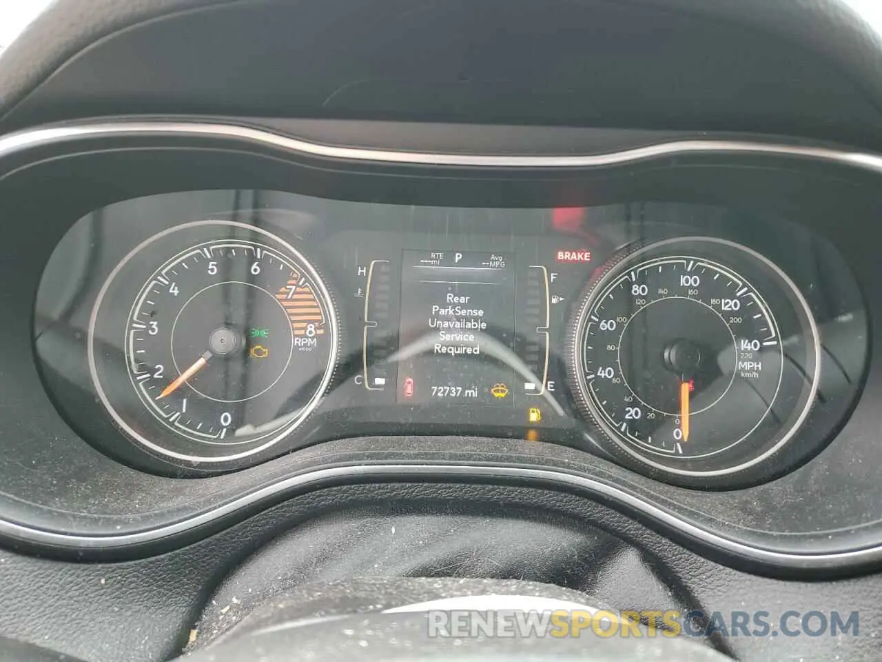 9 Photograph of a damaged car 1C4PJMLX2KD422696 JEEP GRAND CHER 2019