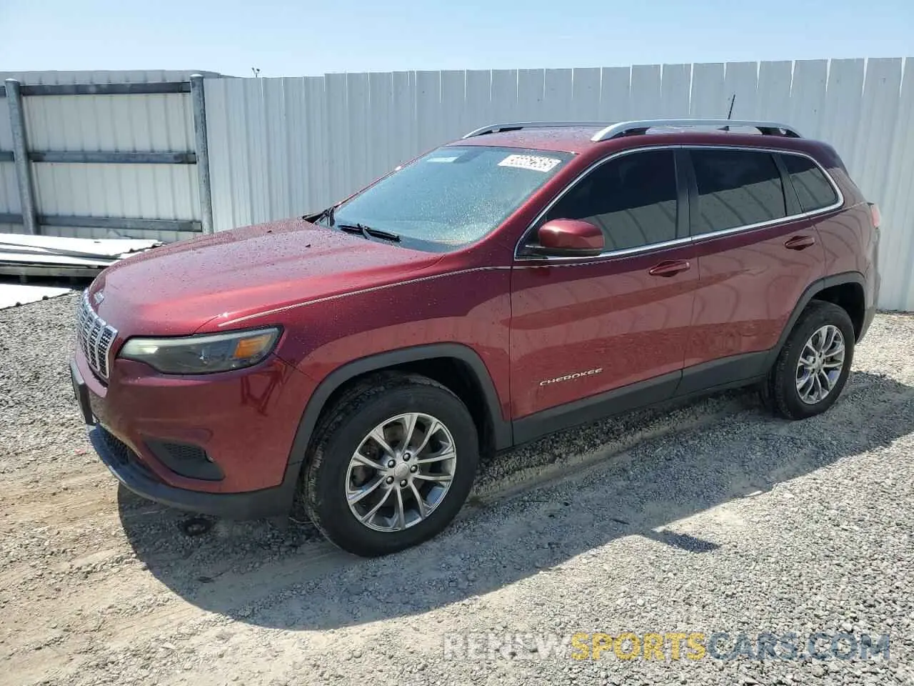 1 Photograph of a damaged car 1C4PJMLX8KD271380 JEEP GRAND CHER 2019