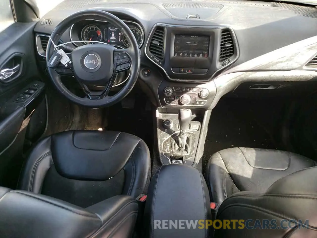 8 Photograph of a damaged car 1C4PJMLX8KD282895 JEEP GRAND CHER 2019