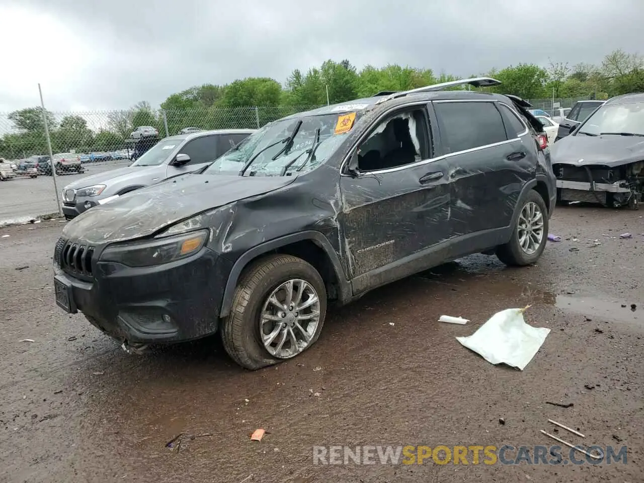 1 Photograph of a damaged car 1C4PJMLXXKD127958 JEEP GRAND CHER 2019