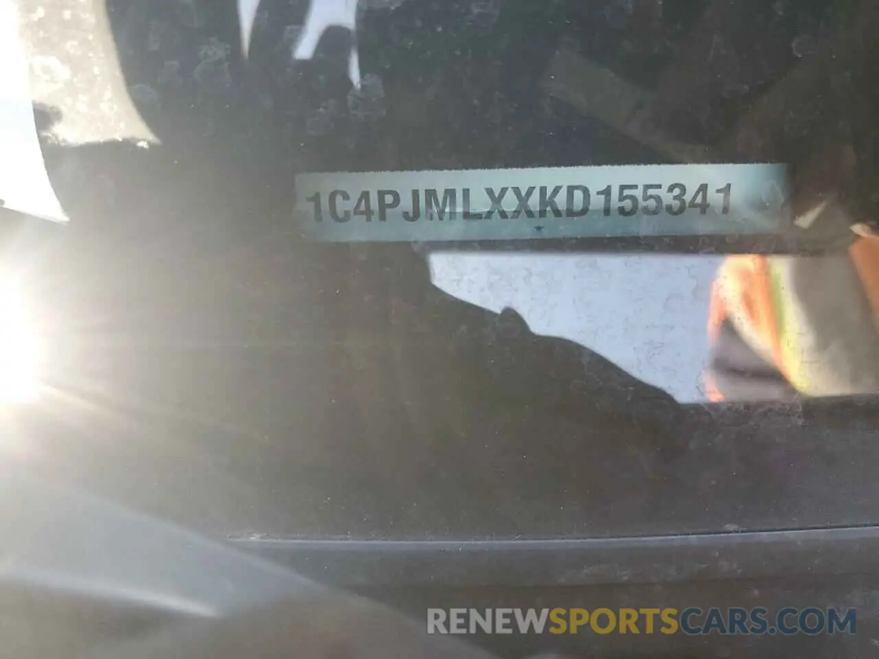 13 Photograph of a damaged car 1C4PJMLXXKD155341 JEEP GRAND CHER 2019