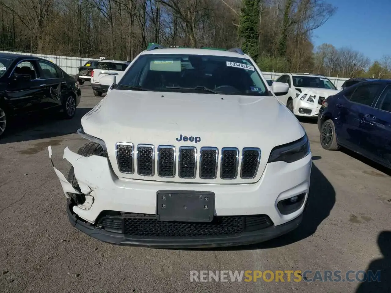 5 Photograph of a damaged car 1C4PJMLXXKD155341 JEEP GRAND CHER 2019