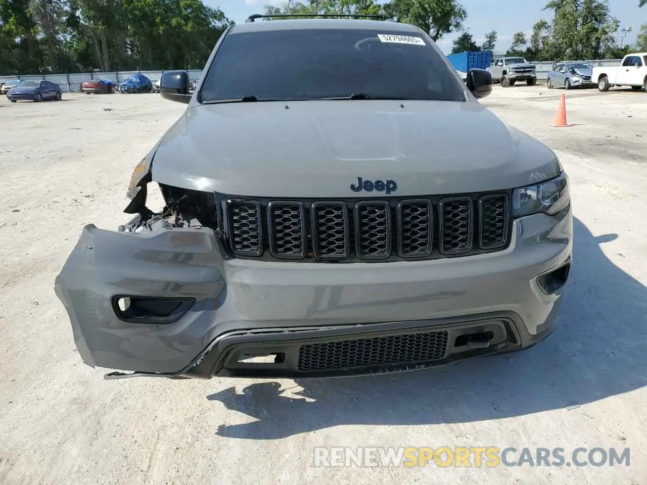 5 Photograph of a damaged car 1C4RJEAG1KC699315 JEEP GRAND CHER 2019