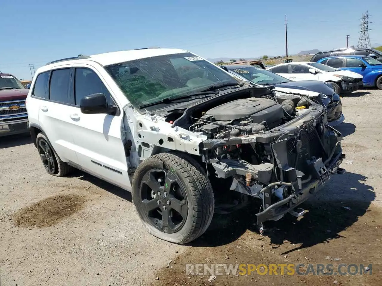4 Photograph of a damaged car 1C4RJEAG1KC826614 JEEP GRAND CHER 2019