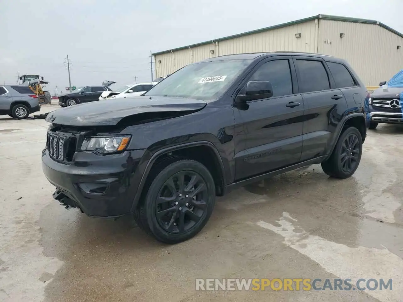 1 Photograph of a damaged car 1C4RJEAG7KC778701 JEEP GRAND CHER 2019