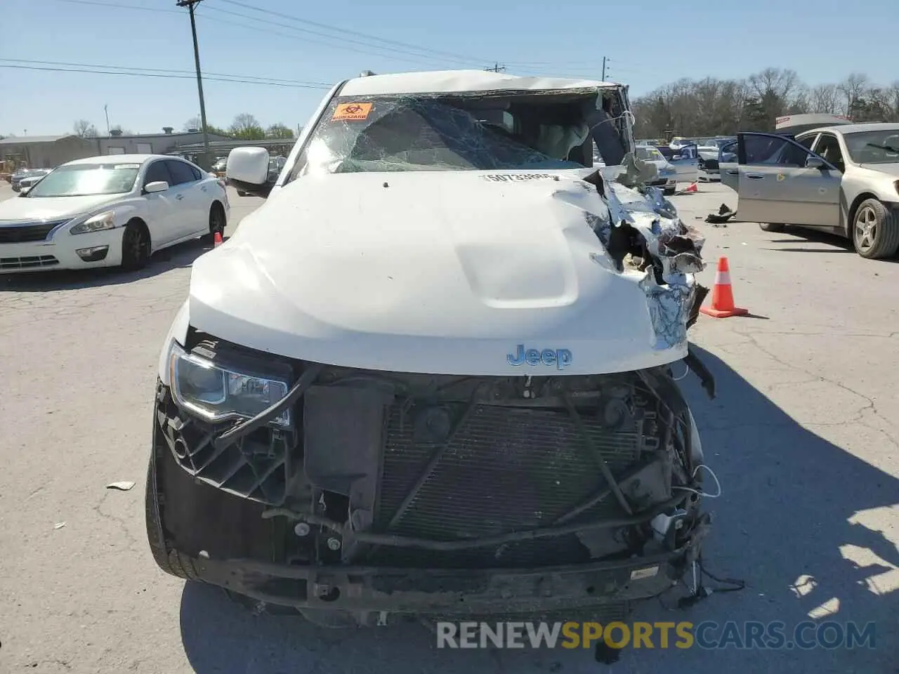 5 Photograph of a damaged car 1C4RJEAG8KC556538 JEEP GRAND CHER 2019