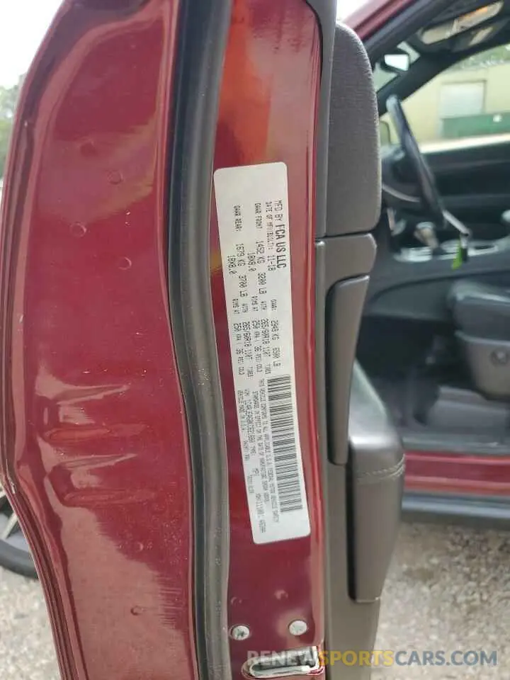 12 Photograph of a damaged car 1C4RJEAG8KC621680 JEEP GRAND CHER 2019