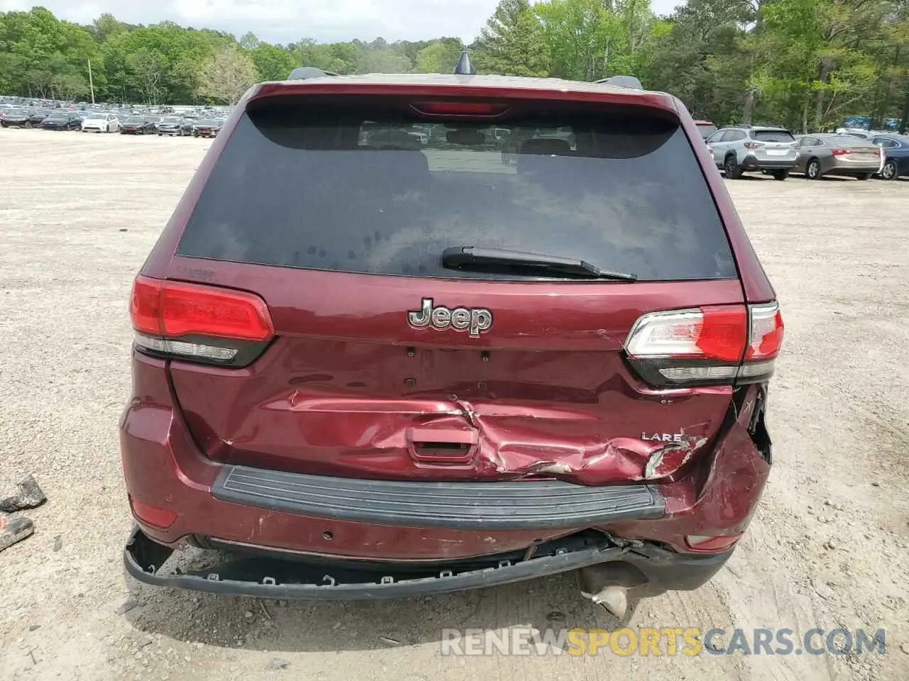 6 Photograph of a damaged car 1C4RJEAG8KC621680 JEEP GRAND CHER 2019
