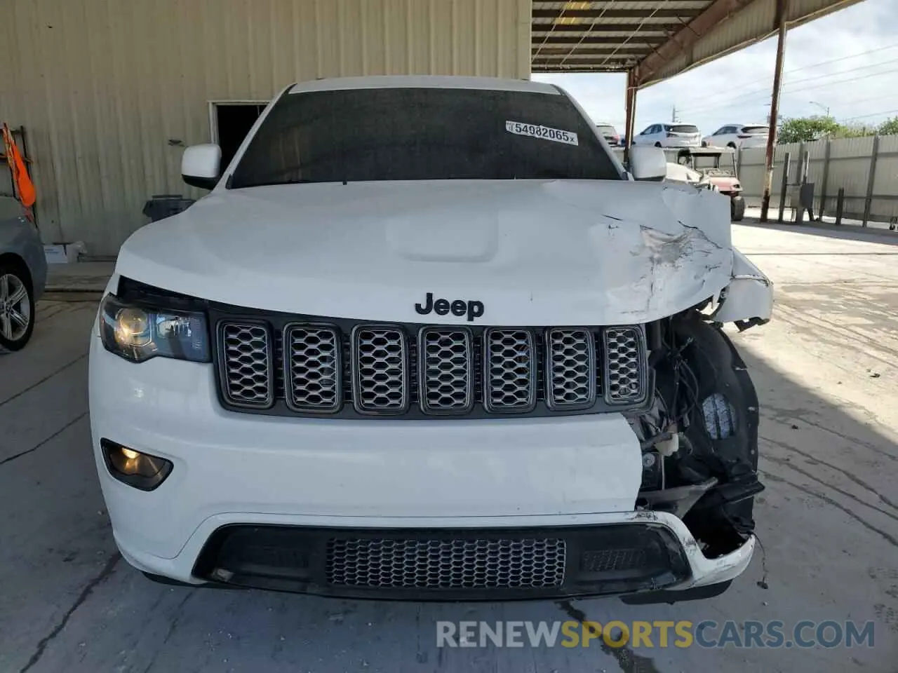 5 Photograph of a damaged car 1C4RJEAGXKC833075 JEEP GRAND CHER 2019