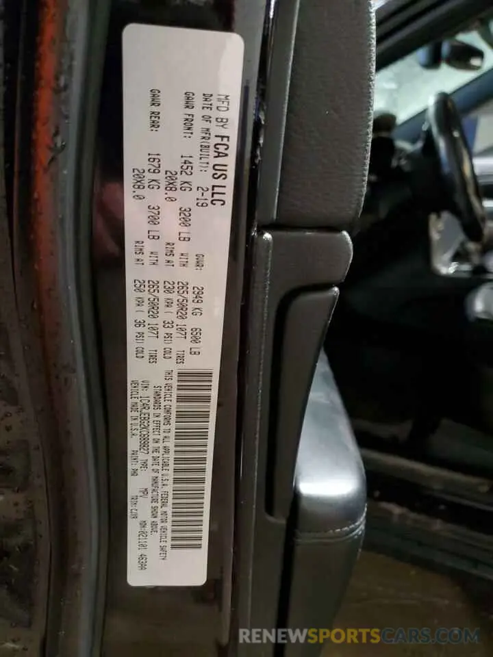 14 Photograph of a damaged car 1C4RJEBG2KC689827 JEEP GRAND CHER 2019