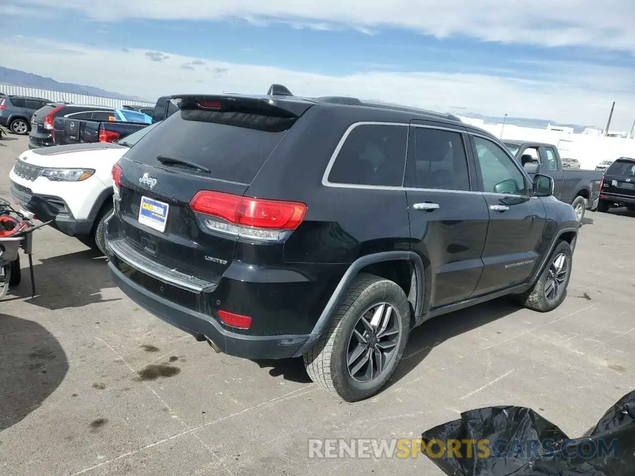 3 Photograph of a damaged car 1C4RJEBG3KC680764 JEEP GRAND CHER 2019