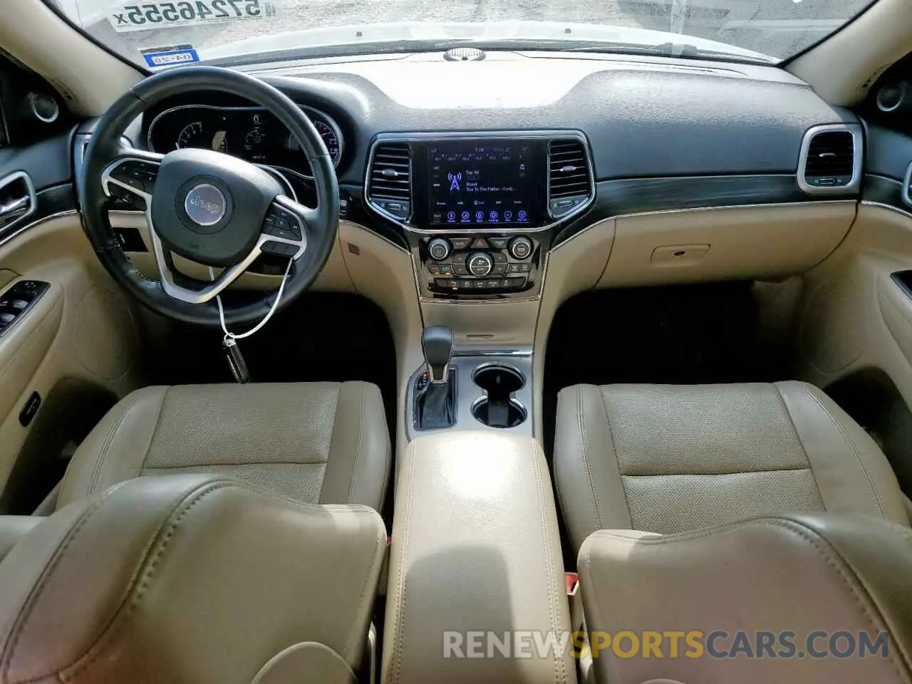 8 Photograph of a damaged car 1C4RJEBG6KC615679 JEEP GRAND CHER 2019