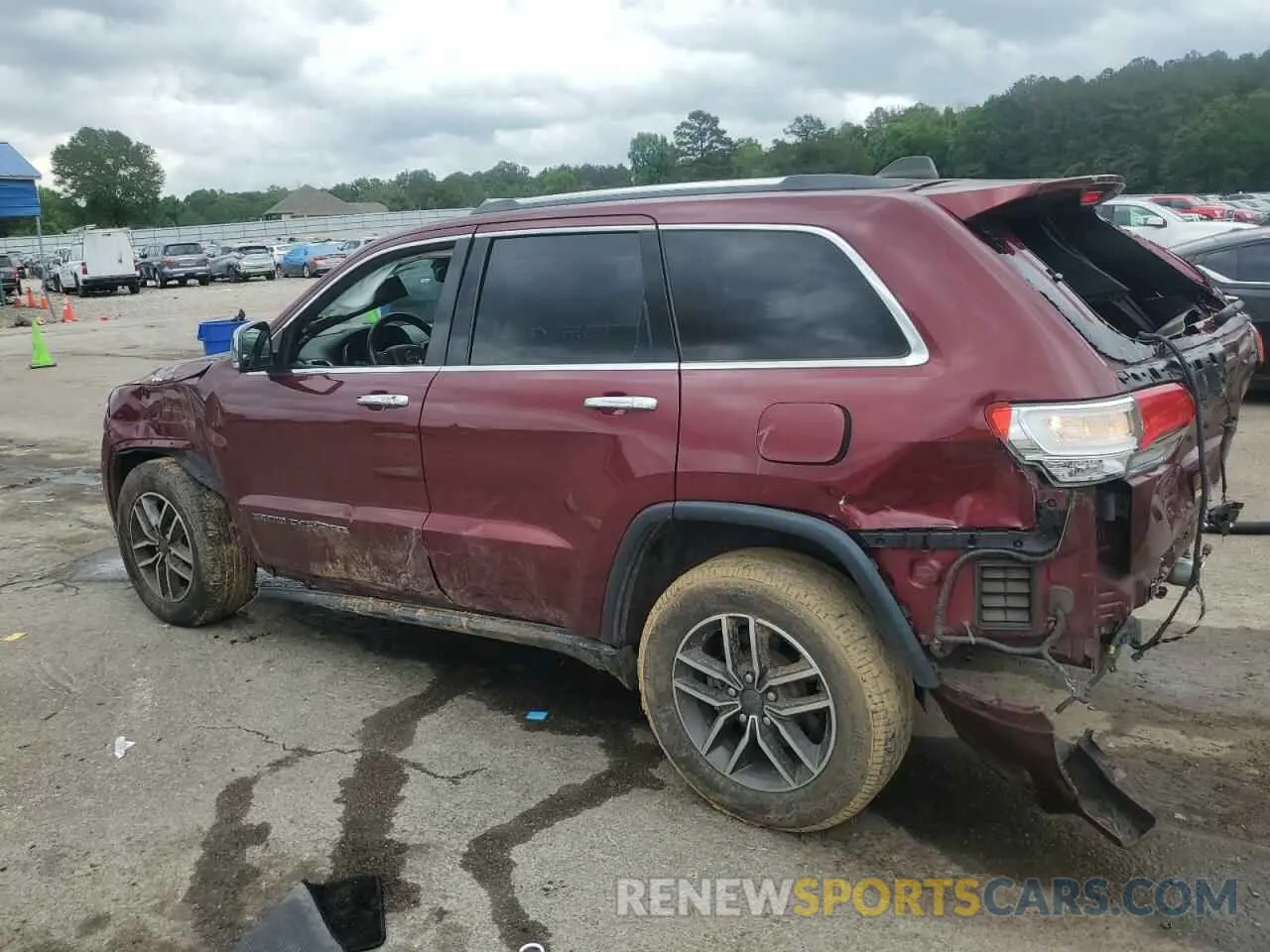 2 Photograph of a damaged car 1C4RJEBG6KC656832 JEEP GRAND CHER 2019