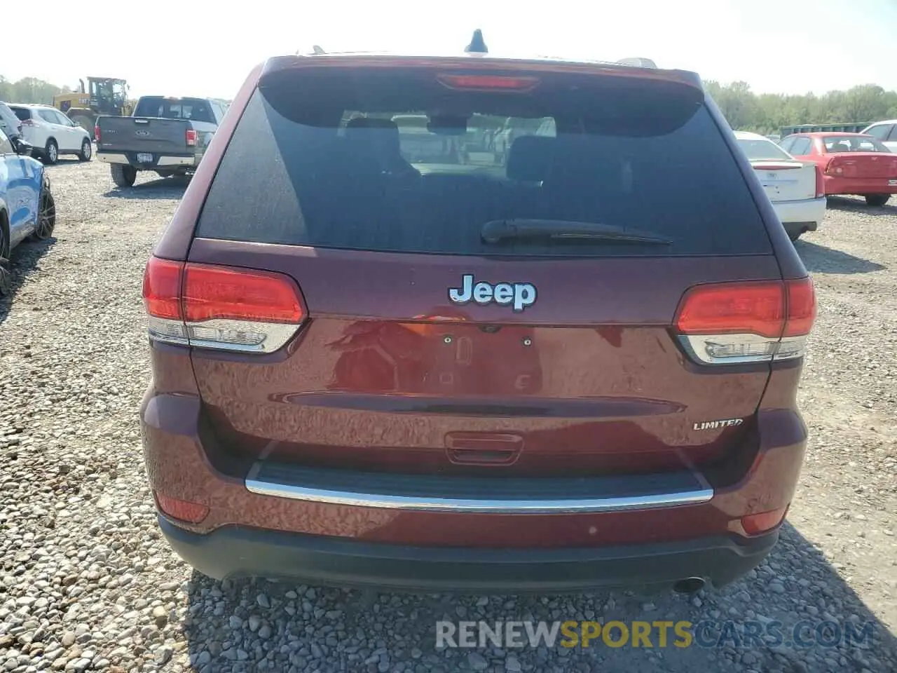 6 Photograph of a damaged car 1C4RJEBG7KC656743 JEEP GRAND CHER 2019