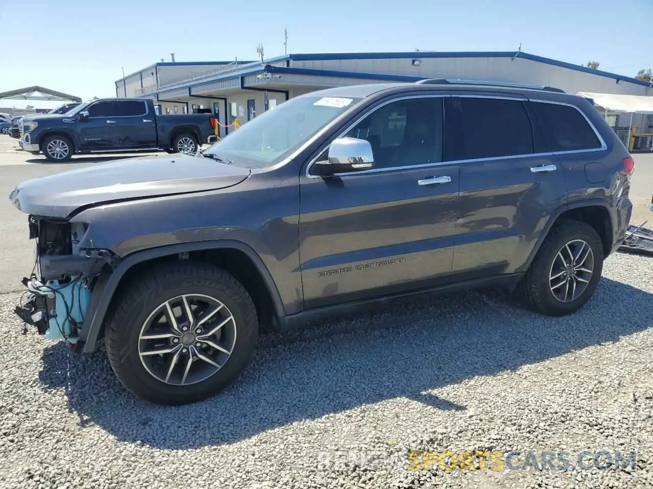 1 Photograph of a damaged car 1C4RJEBG7KC763274 JEEP GRAND CHER 2019