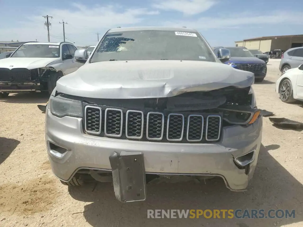 5 Photograph of a damaged car 1C4RJEBG7KC776414 JEEP GRAND CHER 2019