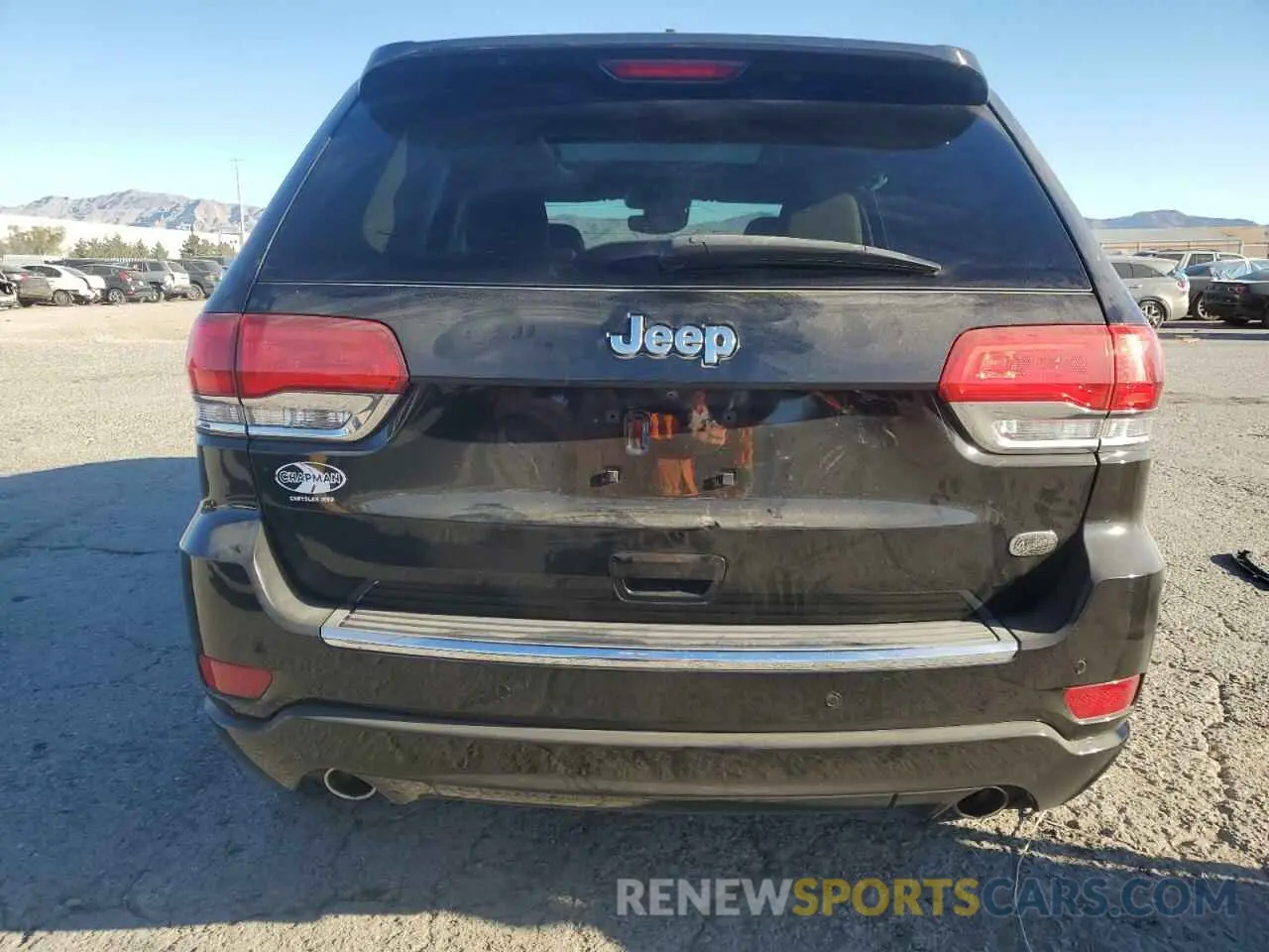6 Photograph of a damaged car 1C4RJECG5KC597142 JEEP GRAND CHER 2019