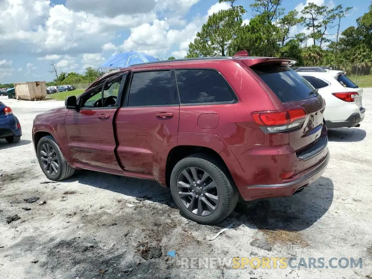 2 Photograph of a damaged car 1C4RJECG5KC662474 JEEP GRAND CHER 2019