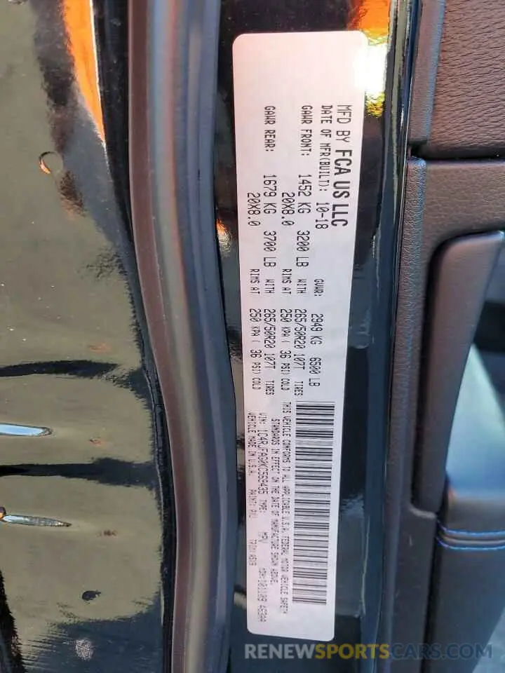 13 Photograph of a damaged car 1C4RJFAG0KC569435 JEEP GRAND CHER 2019