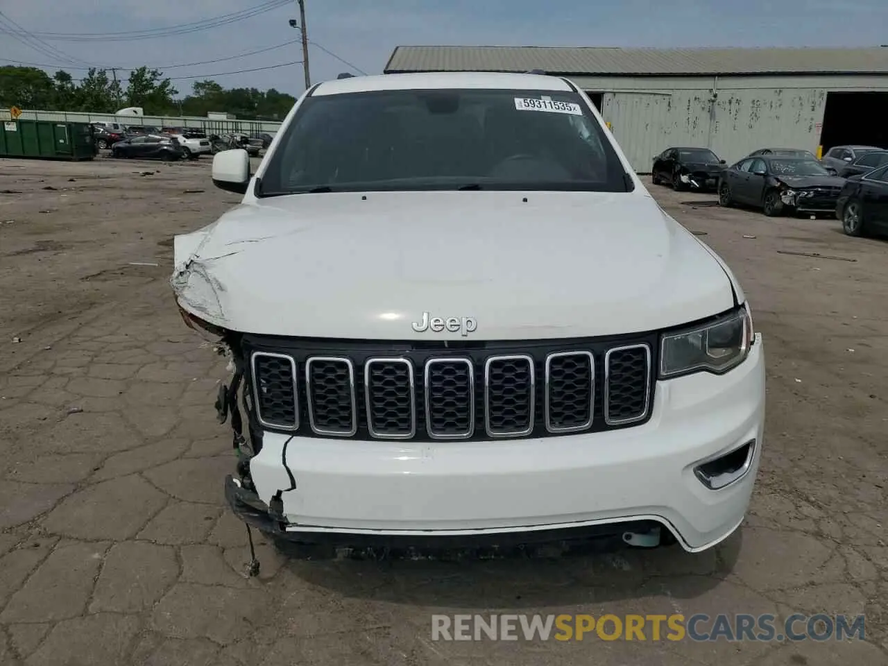 5 Photograph of a damaged car 1C4RJFAG0KC835522 JEEP GRAND CHER 2019