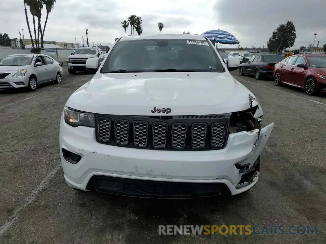5 Photograph of a damaged car 1C4RJFAG1KC531986 JEEP GRAND CHER 2019
