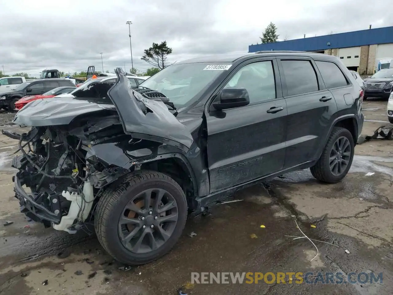 1 Photograph of a damaged car 1C4RJFAG1KC588673 JEEP GRAND CHER 2019