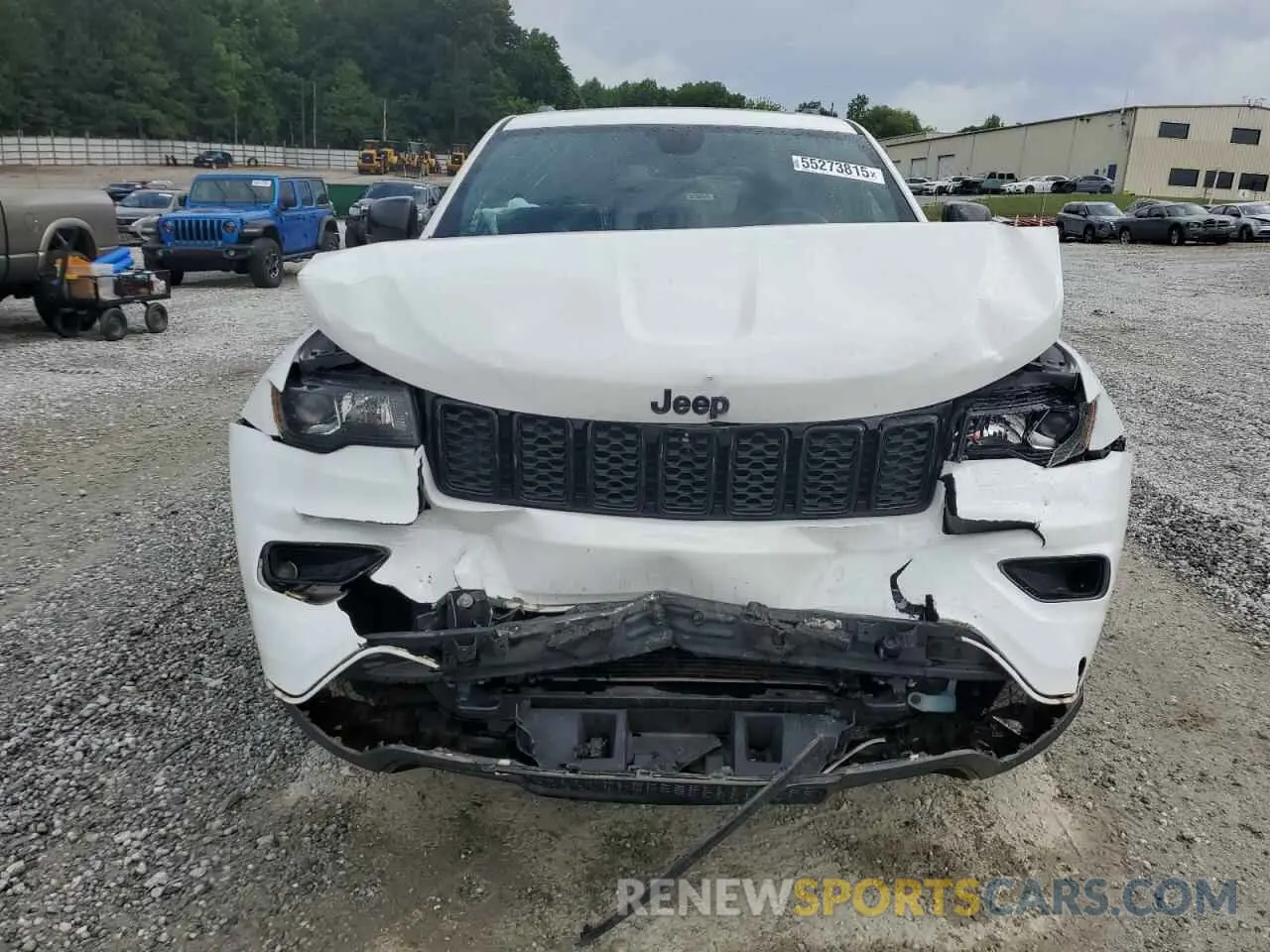 5 Photograph of a damaged car 1C4RJFAG6KC614135 JEEP GRAND CHER 2019
