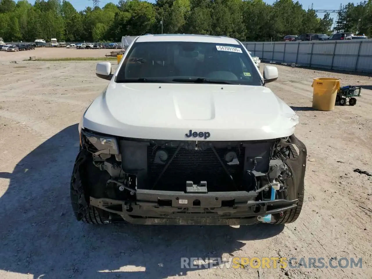 5 Photograph of a damaged car 1C4RJFAG6KC668681 JEEP GRAND CHER 2019