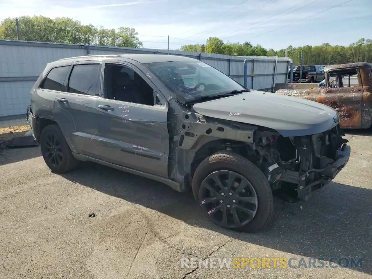 4 Photograph of a damaged car 1C4RJFAG6KC788173 JEEP GRAND CHER 2019