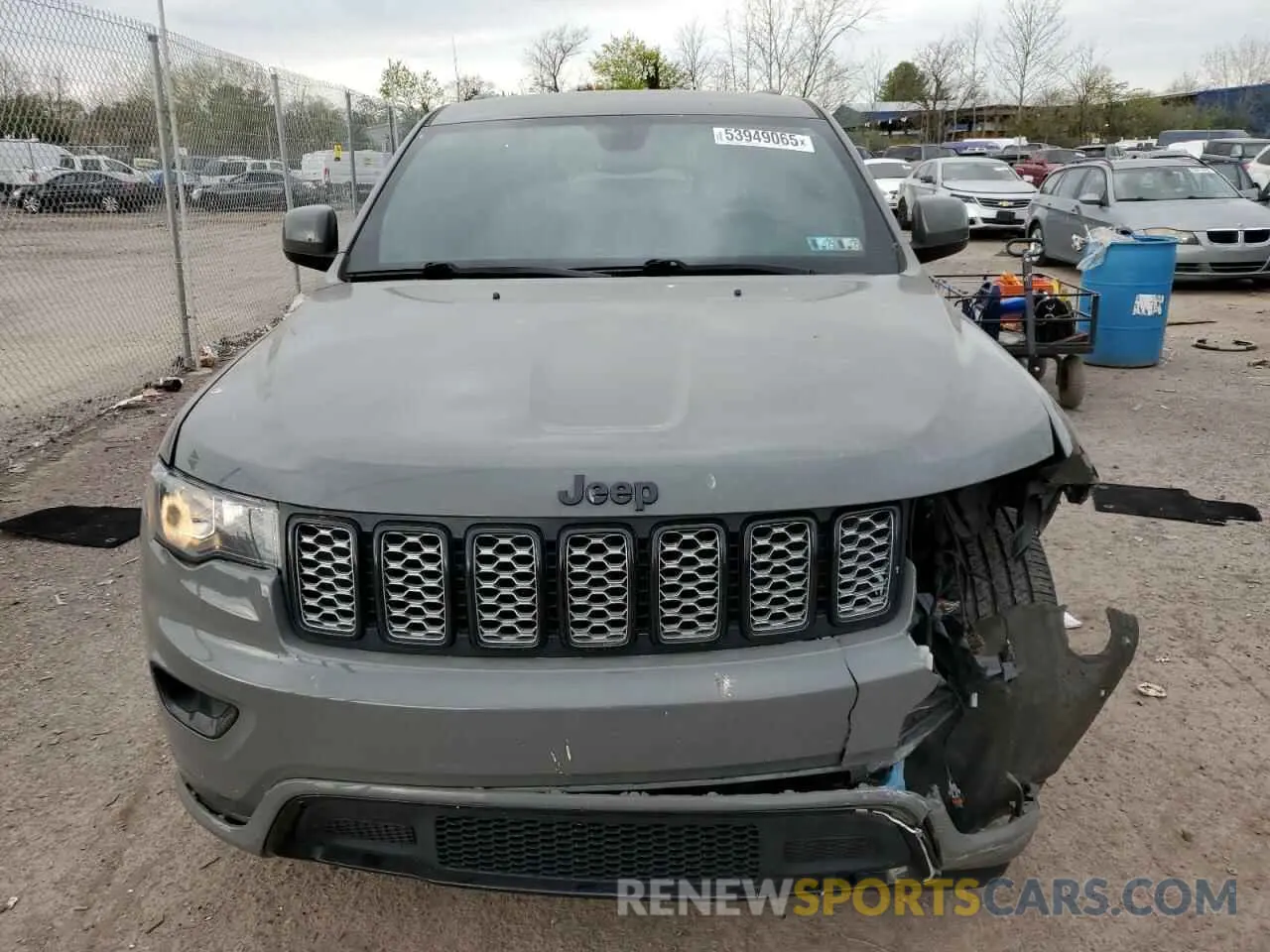 5 Photograph of a damaged car 1C4RJFAG6KC801049 JEEP GRAND CHER 2019