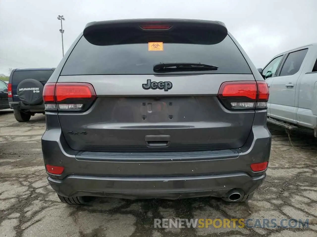6 Photograph of a damaged car 1C4RJFAG7KC628612 JEEP GRAND CHER 2019