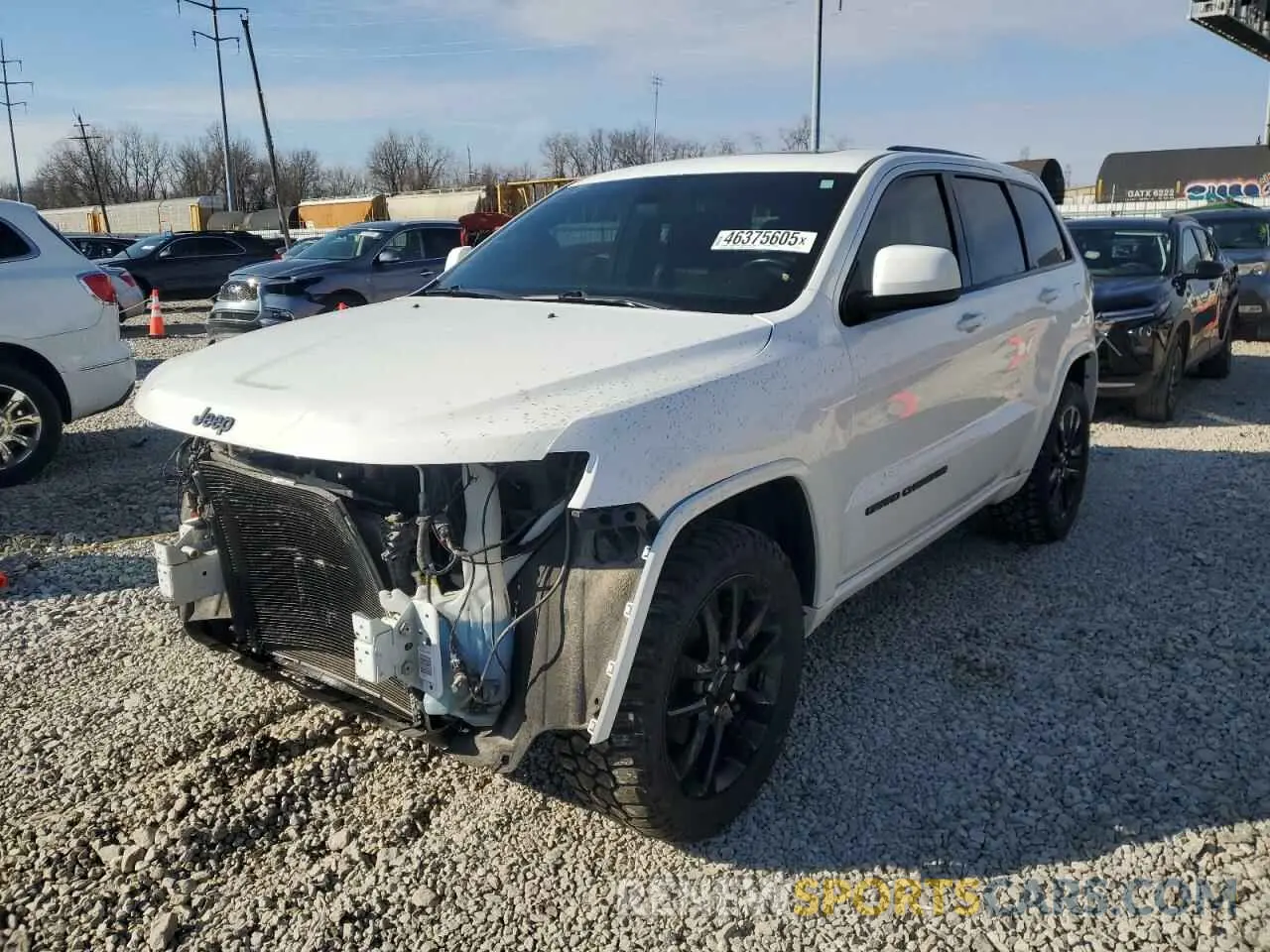 1 Photograph of a damaged car 1C4RJFAG9KC567635 JEEP GRAND CHER 2019