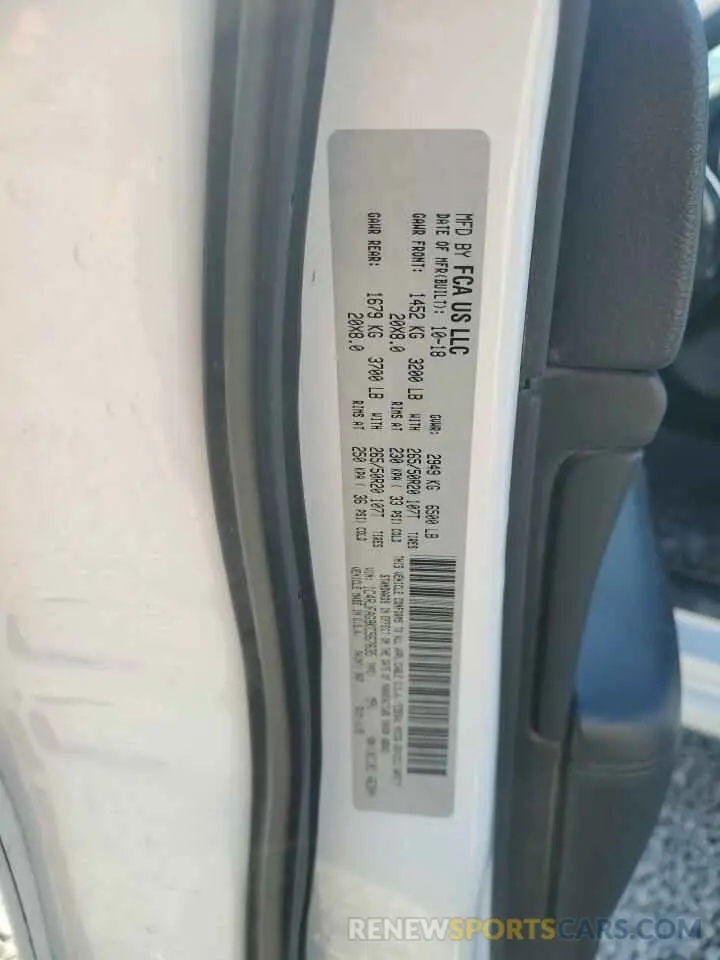 14 Photograph of a damaged car 1C4RJFAG9KC567635 JEEP GRAND CHER 2019