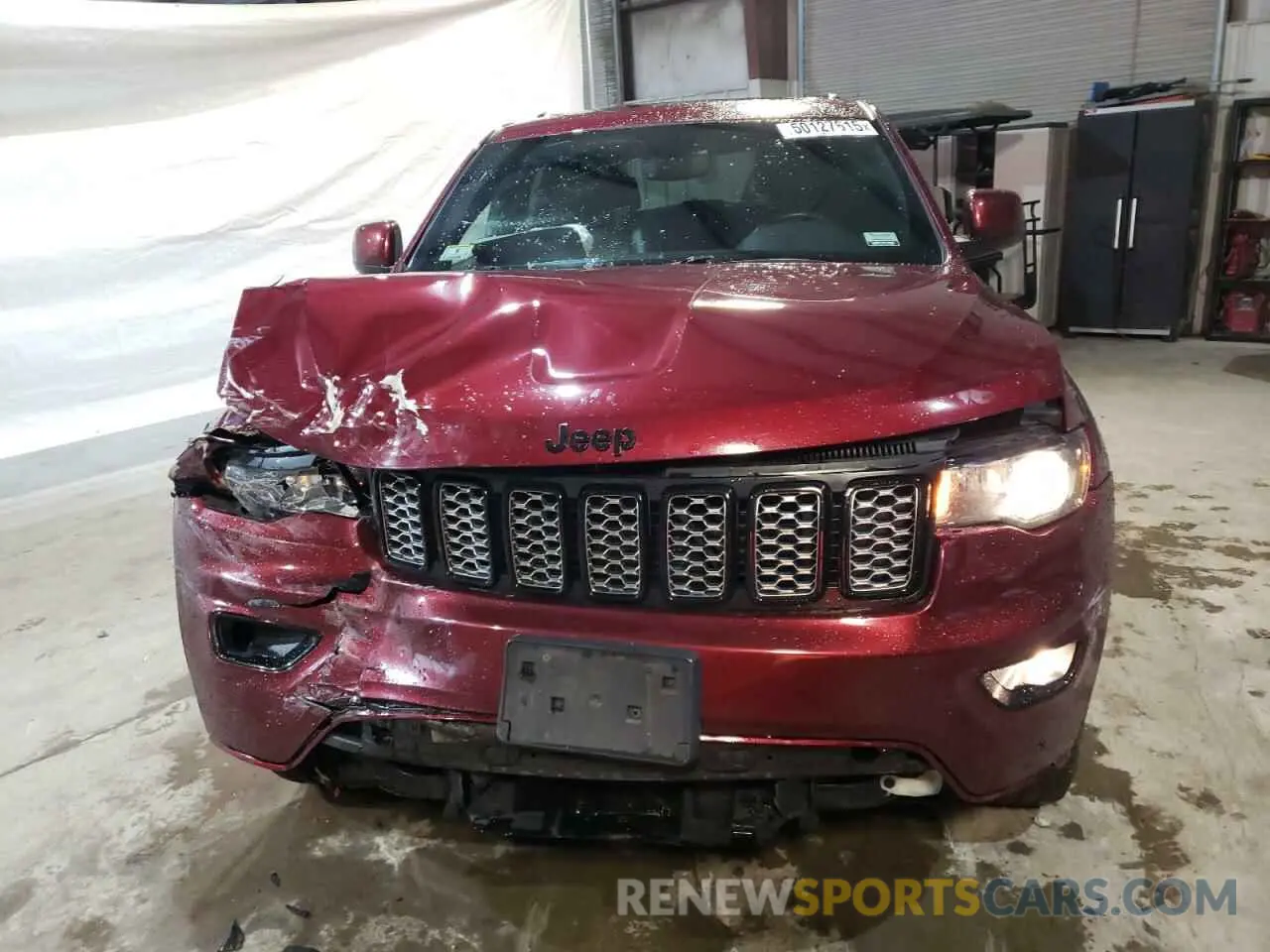 5 Photograph of a damaged car 1C4RJFAG9KC628823 JEEP GRAND CHER 2019