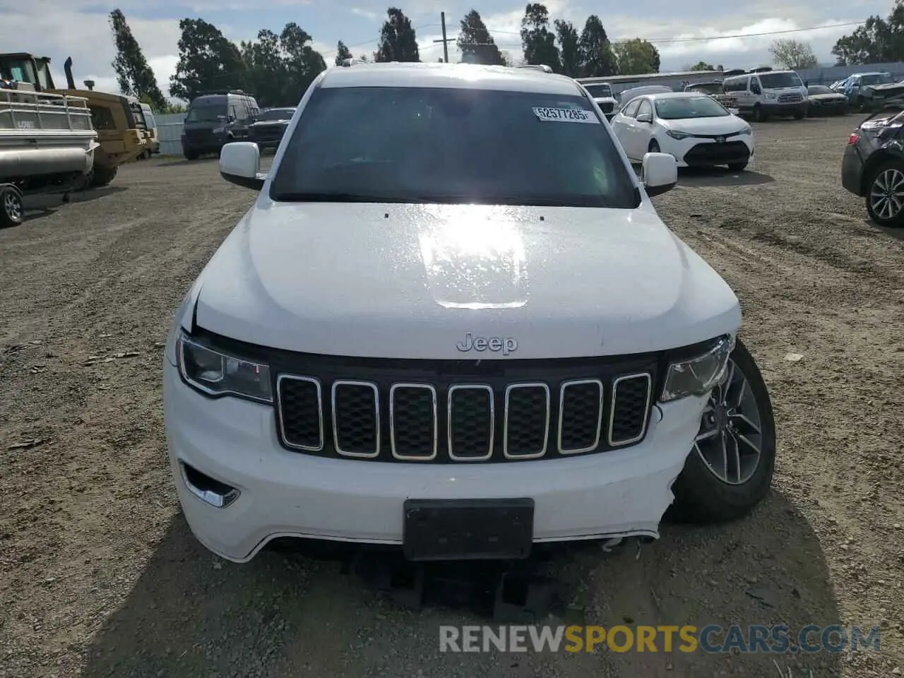 5 Photograph of a damaged car 1C4RJFAG9KC850472 JEEP GRAND CHER 2019