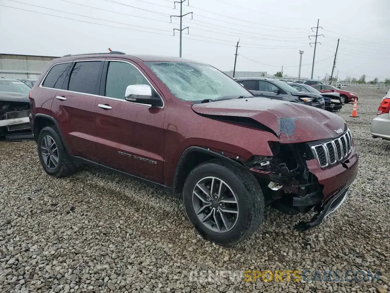 4 Photograph of a damaged car 1C4RJFBG1KC665511 JEEP GRAND CHER 2019