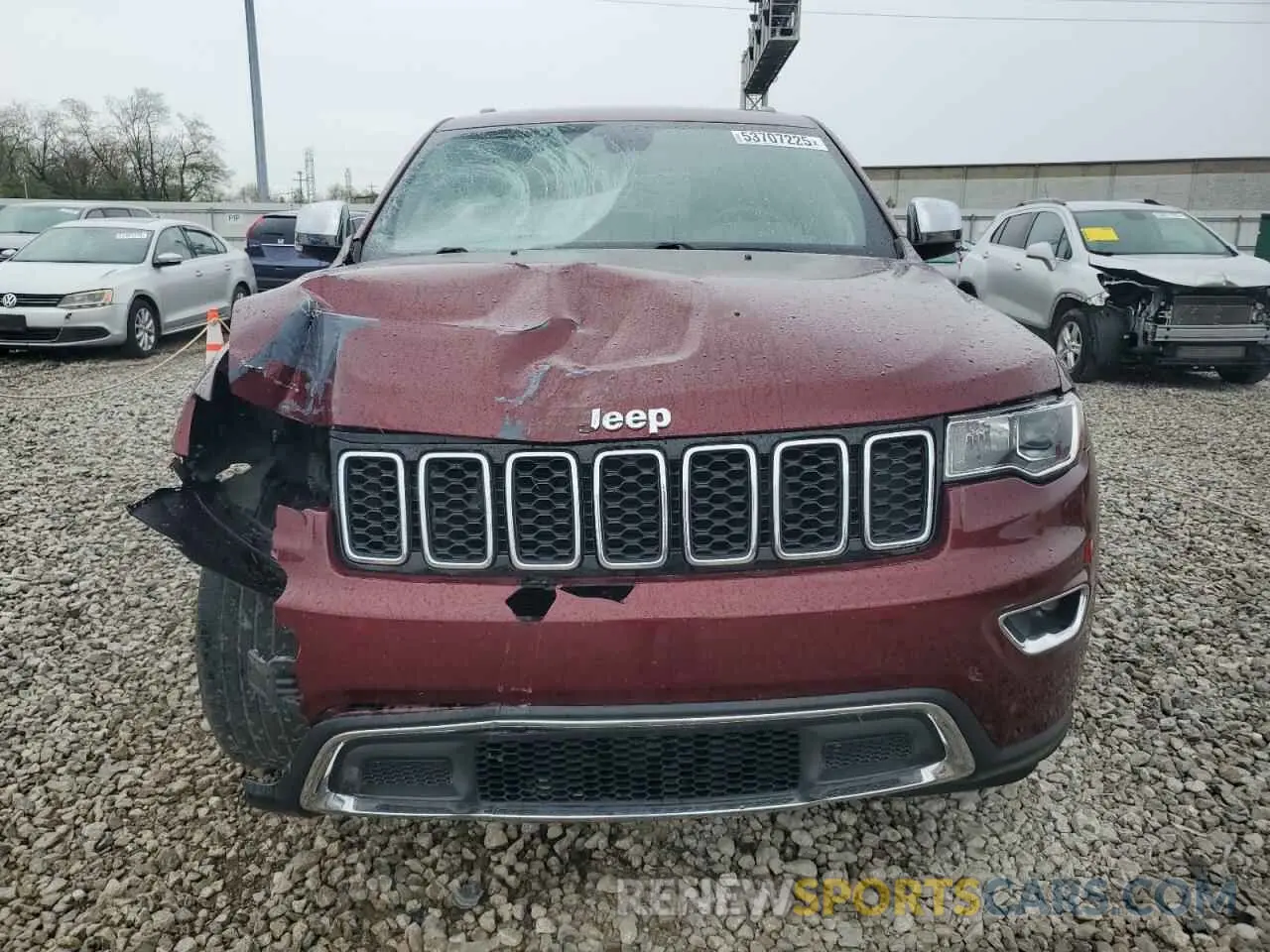 5 Photograph of a damaged car 1C4RJFBG1KC665511 JEEP GRAND CHER 2019