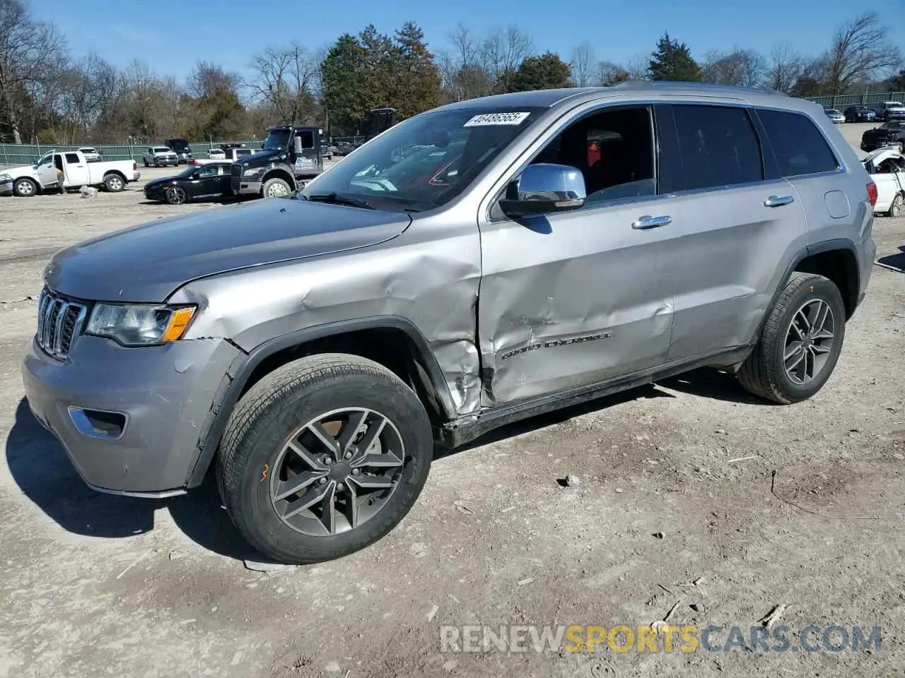 1 Photograph of a damaged car 1C4RJFBG1KC686066 JEEP GRAND CHER 2019